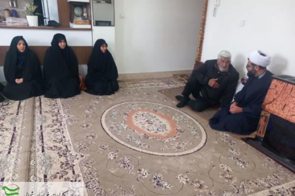 دیدار با خانواده معظم شهدا در قالب طرح سلام شهید