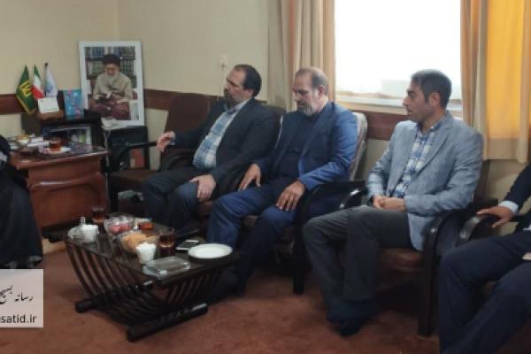 دیدار ریاست محترم دانشگاه آزاد واحد بجنورد و ریاست دانشگاه آزاد شهرستان جاجرم با امام جمعه جاجرم