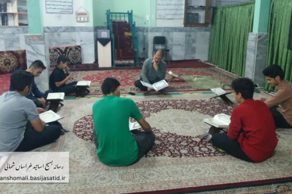 نقش‌آفرینی اساتید بسیجی شهرستان جاجرم در سایر اقشار و پایگاه های مقاومت بسیج  محلات
